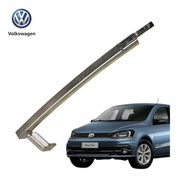 Guia Vidro Porta Dianteira Esquerdo Vw Gol 2018 A 2021 Orig Prata