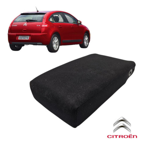 Apoio Braço Banco Traseiro Citroën C4 Hatch 2007 A 2013  - Preto