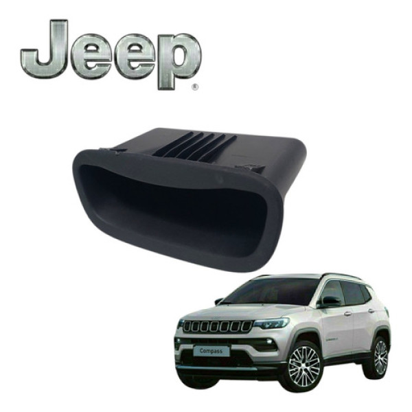 Maçaneta Interna Tampa Traseira Jeep Compass Limited 2022  Preto Traseira