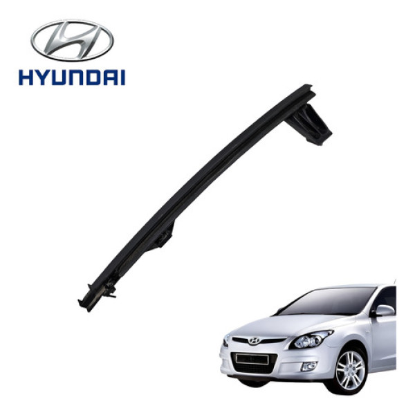 Guia Vidro Traseiro Direito Hyundai I30 2.0 Gls 2009 A 2012 Preto