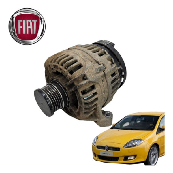 Alternador Fiat Bravo Turbo Tjet 1.4 2014 Original 