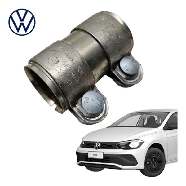 Abraçadeira Escape Vw Polo Track 1.0 2023 A 2025 Original
