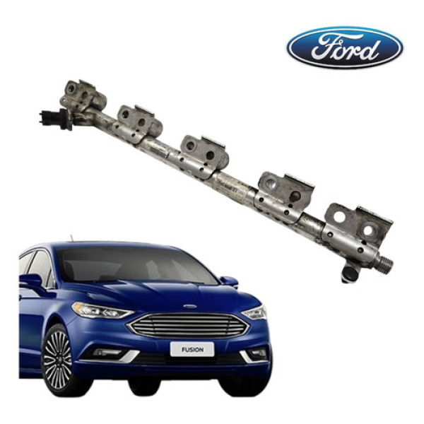 Flauta Bico Injetor Ford Fusion 2.0 Gtdi 2013 A 2016 Orig