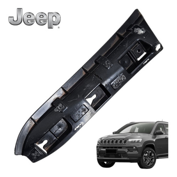 Aplique Direito Tampa Traseira Jeep Compass Longitude 2022 - Preto