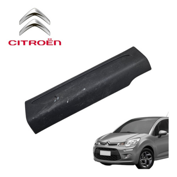 Soleira Dianteira Direita Citroën C3 Exclusive 2012 A 2016 Preto