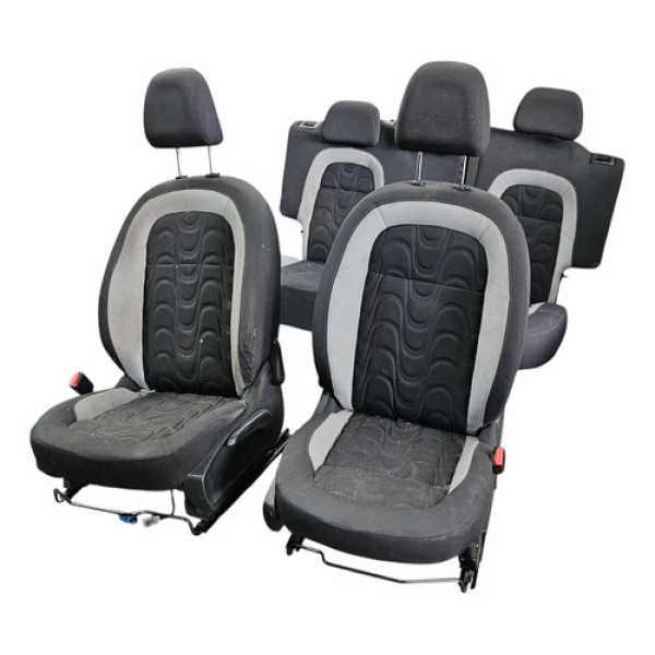 Jogo Bancos Citroen C3 Tendence 2013 A 2019 Cinza