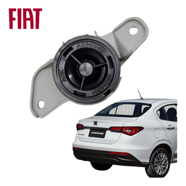 Tweeter Coluna Com Suporte Esquerdo Cronos Argo 2018 A 2023 Preto