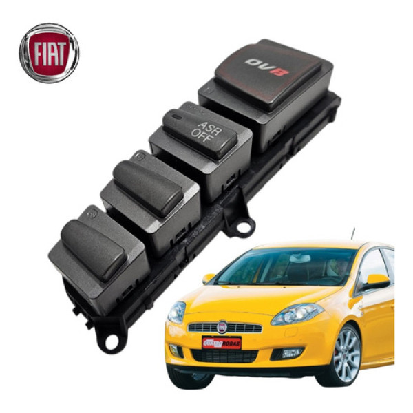 Botão Comando Tração Fiat Bravo Tjet Overboosted 2014 A 2015