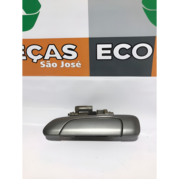 Maçaneta Externa Porta Traseira Esquerda Honda Fit 2008 - Cinza-claro - Traseira