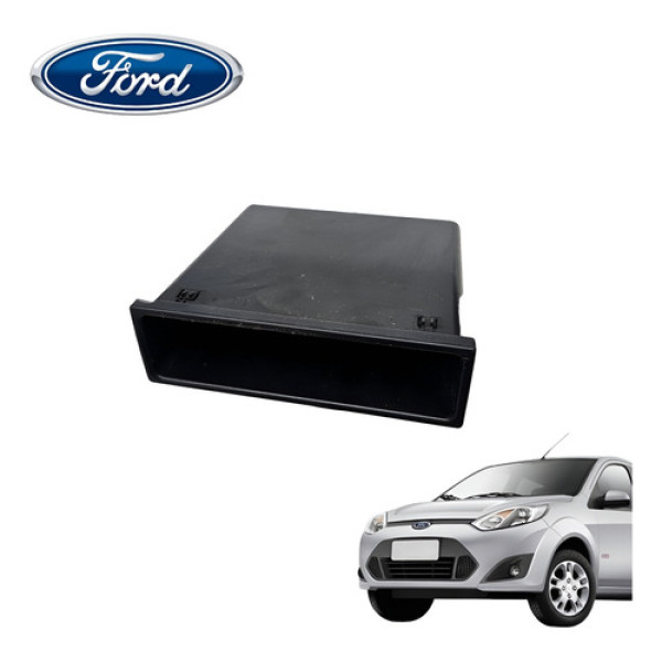 Porta Objetos Painel Ford Fiesta 1.0 Hatch 2008 A 2012 Origi Preto