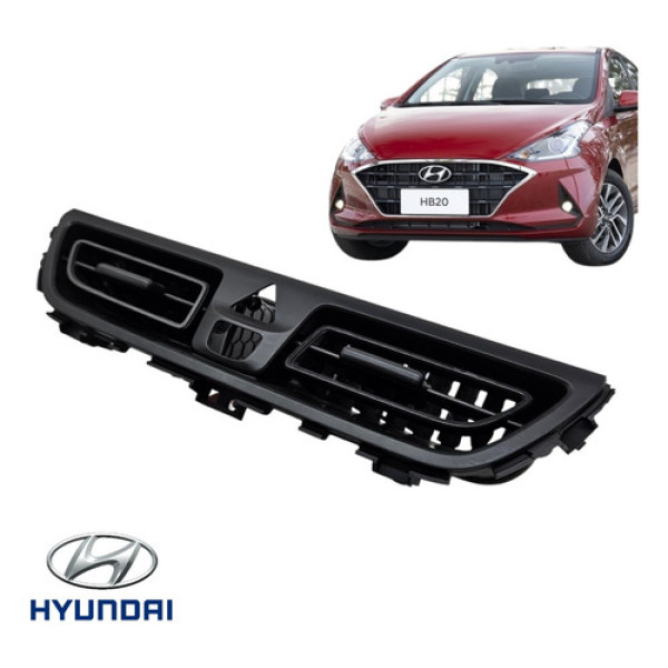 Difusor Saida Ar Central Hyundai Hb20 2020 A 2022 Original
