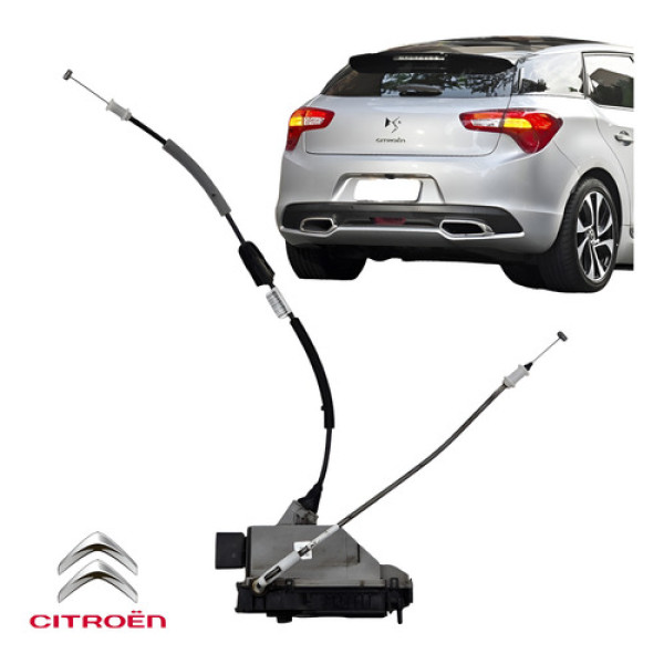 Fechadura Porta Traseira Esquerda Citroen Ds5 2013 A 2016