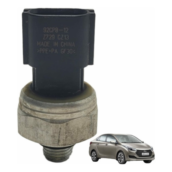Pressostato Transdutor Ar Condicionado Hyundai Hb20s