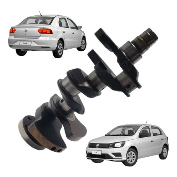 Virabrequim Volkswagen Voyage Gol 1.0 3cc 12v 2023