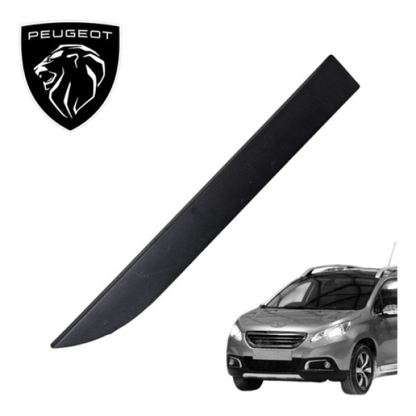 Friso Porta Traseira Direita Peugeot 2008 1.6 Allure 2016 Preto