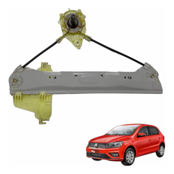 Máquina Vidro Manual Traseiro Direito Gol Voyage 