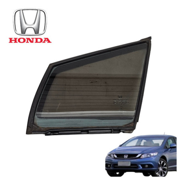 Vidro Fixo Pequeno Dianteiro Esquerdo Honda Civic 2013 2016