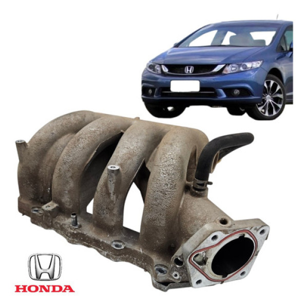 Coletor Admissão Honda Civic 2.0 G9 2013 A 2016 Original