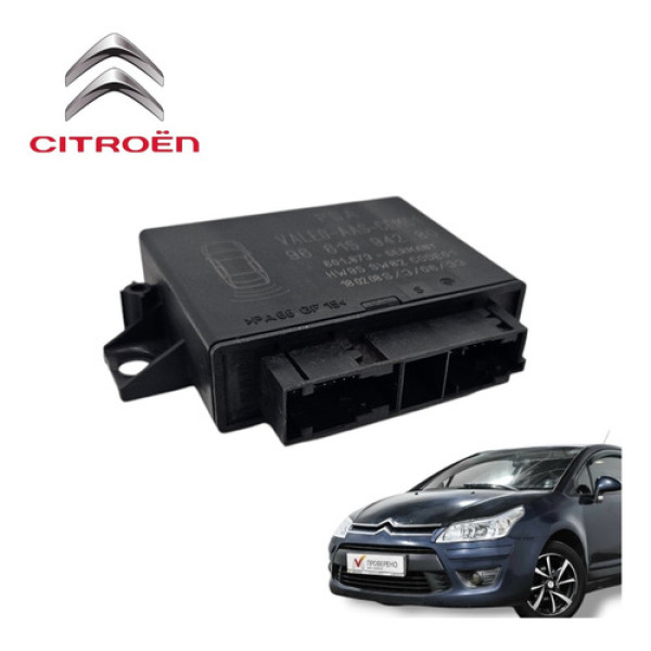 Módulo Sensor Estacionamento Citroën C4 Pallas 2011 Original Preto