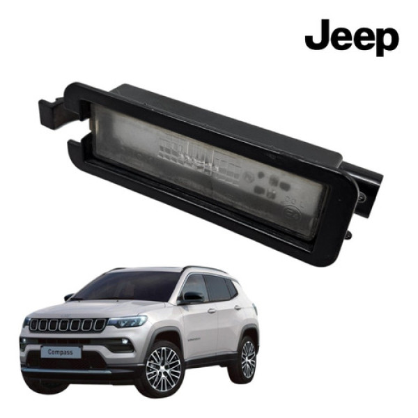 Lanterna Luz Placa Led Jeep Compass 2020 A 2022 Original 