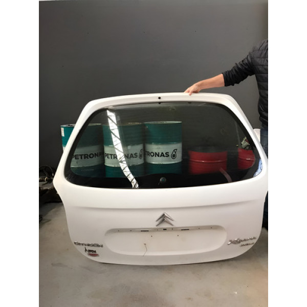 Tampa Traseira Citroen Xsara Picasso 2001 À 2010- Eco Sj Branco