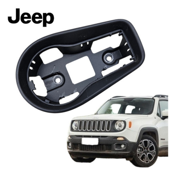 Suporte Botão Farol Jeep Renegade 2016 A 2020 Original