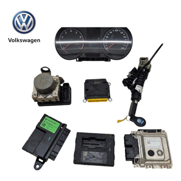 Kit Code Conjunto Injeção Vw Gol G8 1.0 3cc 2021 Original