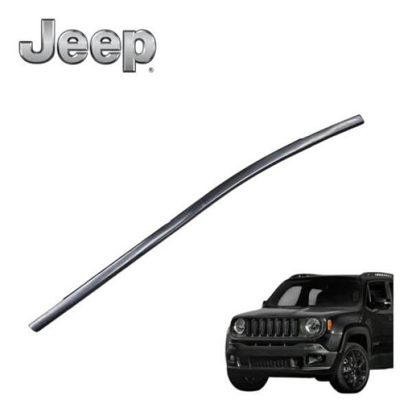 Pestana Externa Traseira Esquerda Jeep Renegade Flex 2020 Preto