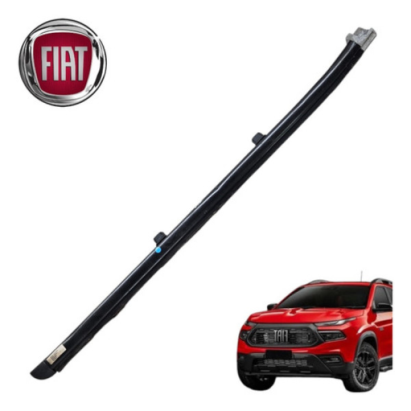 Suporte Lona Caçamba Esquerda Fiat Toro 4x4 Ranch 2022 Origi Preto