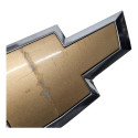 Emblema Grade Parachoque Chevrolet Agile 1.4 Ltz 2011 A 2013 Dourado