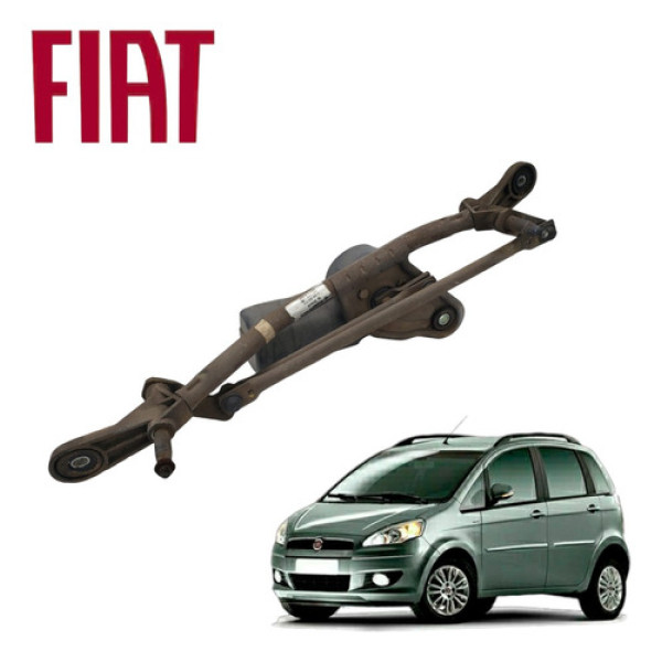 Máquina Limpador Parabrisa Fiat Idea 1.4 2012 Original 