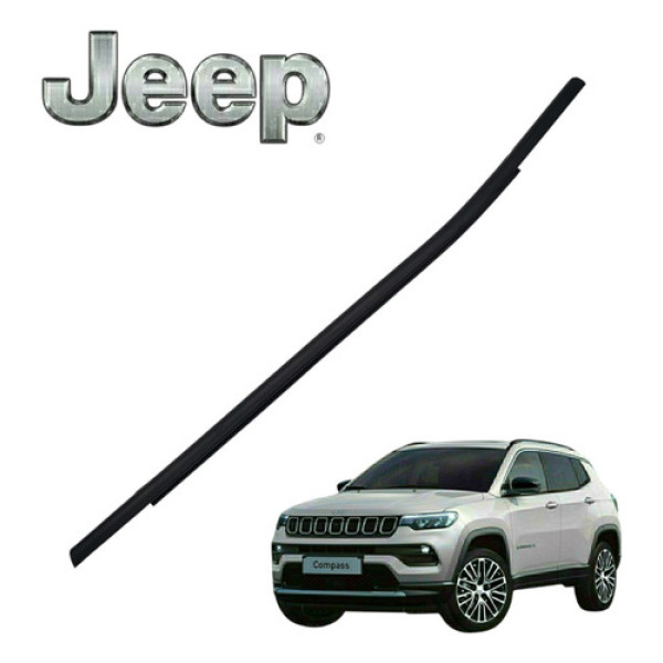Pestana Externa Dianteira  Direita Jeep Compass Limited 2022 Preto
