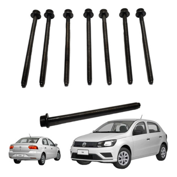 Kit Parafusos Cabeçote Volkswagen Gol Voyage 1.0 3cc 2023 G8