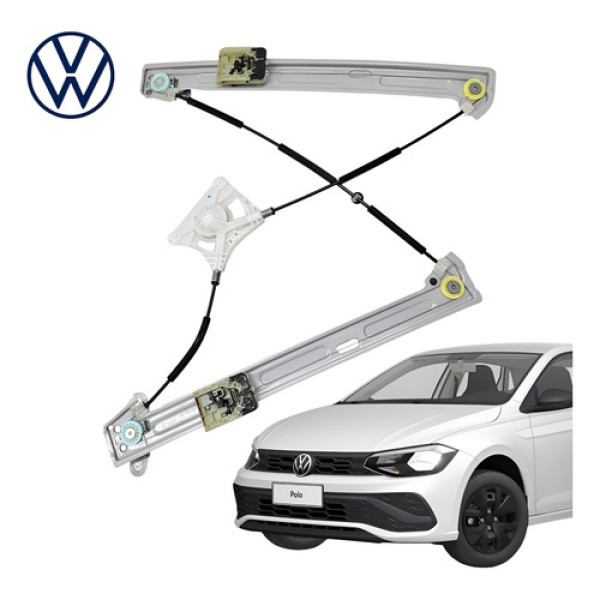 Maquina Vidro Elétrico Dianteiro Direito Vw Polo 2023 A 2025