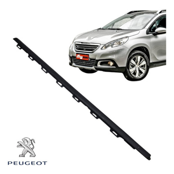 Pestana Externa Dianteira Direita Peugeot 2008 2015 A 2020 Preto