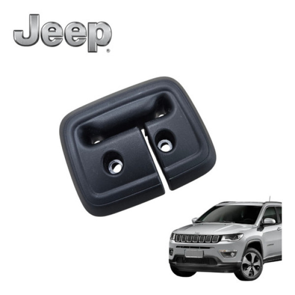 Acabamento Banco Traseiro Jeep Compass 2.0 Limited 2016 2021 Preto
