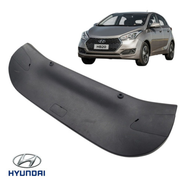 Acabamento Tampa Porta Malas Hyundai Hb20 2013 A 2015 Orig  Preto