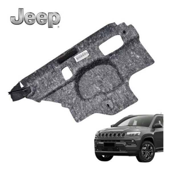 Acabamento Forro Porta Luvas Jeep Compass 2.0 Limited 2022 - Cinza