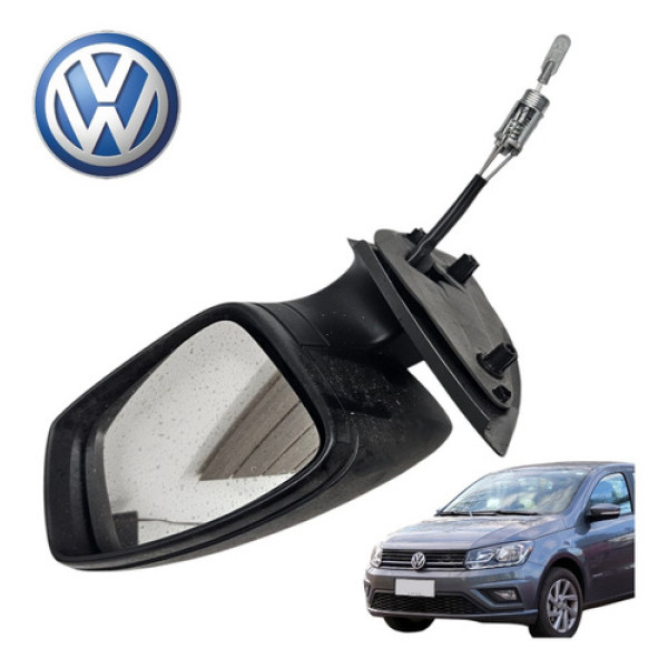 Retrovisor Manual Direita Vw Gol Voyage G7 G8 2017 A 2023