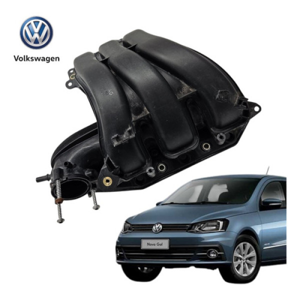 Coletor Admissão Vw Gol Up 1.0 3cc 2017 A 2021 Original