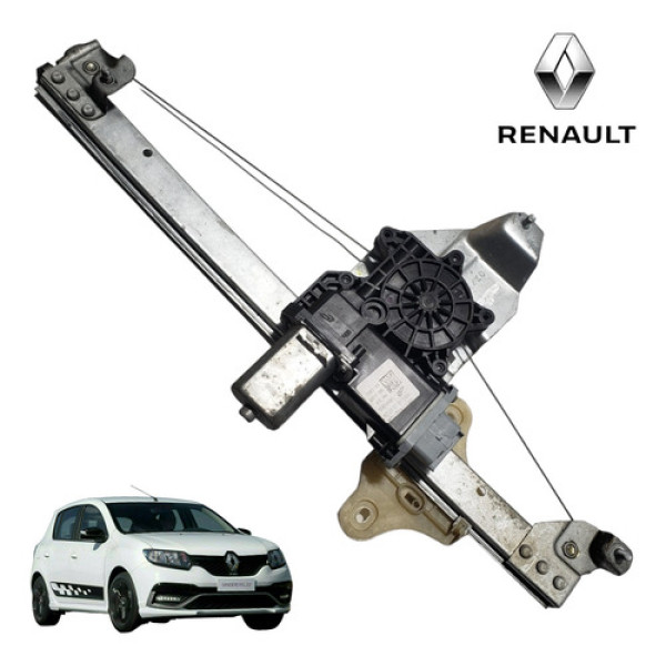 Maquina Vidro Elétrico Dianteiro Esquerdo Sandero 2014 2020