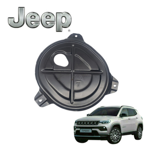 Tampa Protetora Bomba Combustível Jeep Compass 2022 Original 2022 Preto