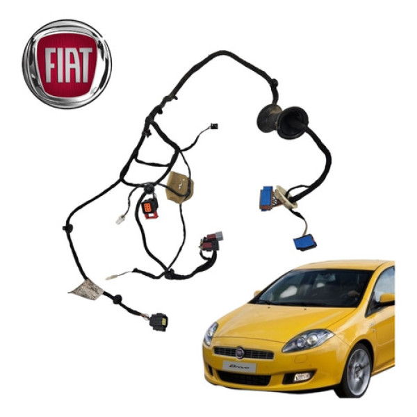 Chicote Porta Dianteira Direita Fiat Bravo Tjet 2014 Orig