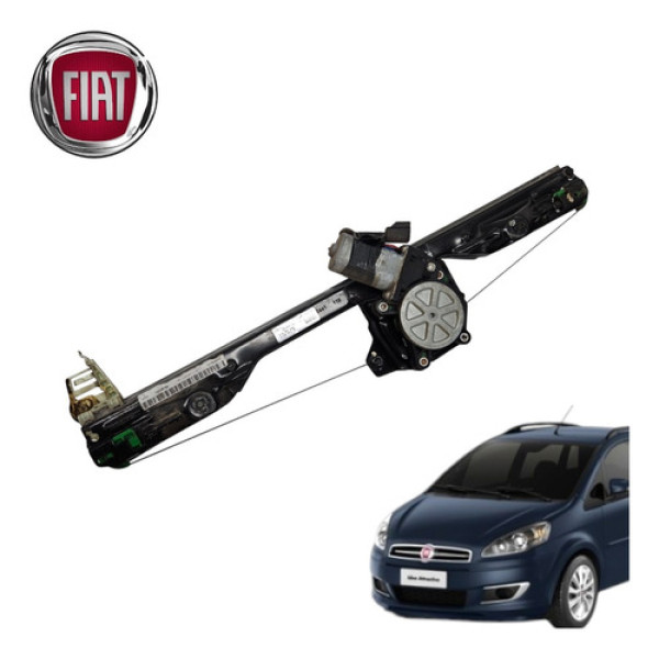 Máquina Vidro Dianteiro Esquerdo Fiat Ideia Attractive 2012