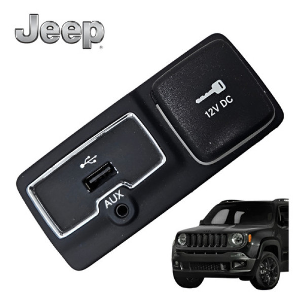 Botão Comando Vidros Elétrico Jeep Renegade Longitude 2018