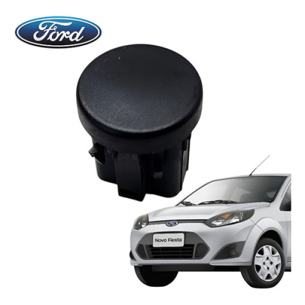 Botão Falso Painel Ford Fiesta 2008 A 2012 Original