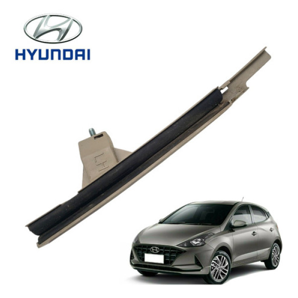 Guia Vidro Porta Traseira Esquerda Hyundai Hb20 Tgdi 2022  Marrom