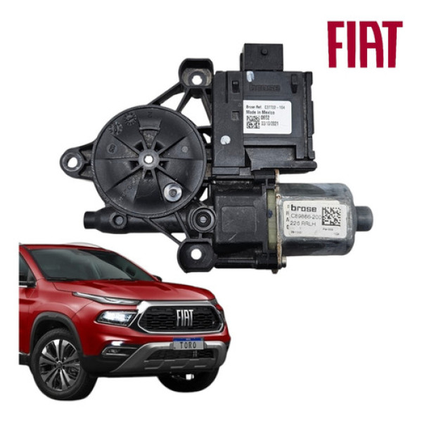 Motor Vidro Elétrico Traseiro Esquerdo Fiat Toro 2020 A 2023