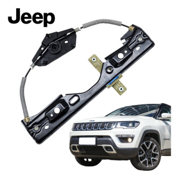 Maquina Vidro Elétrico Traseiro Esquerdo Compass 2016 A 2021