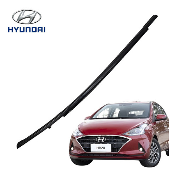Pestana Externa Traseira Direita Hyundai Hb20s 2020 A 2022  Preto